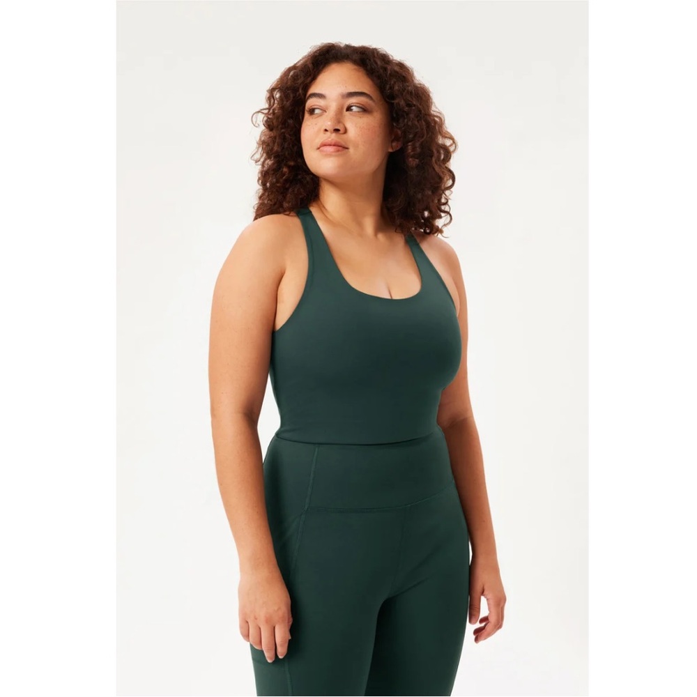 Girlfriend Collective Moss Paloma Racerback Bra